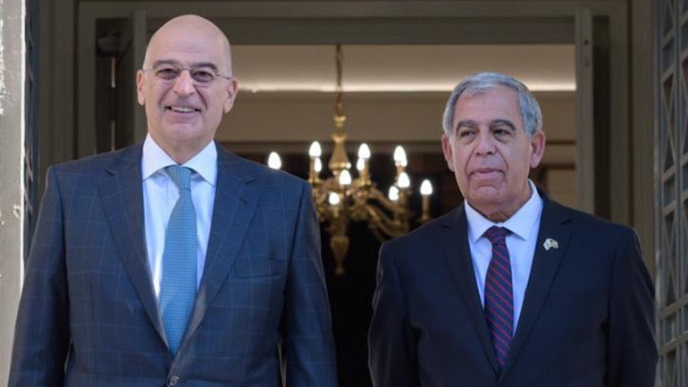 Συνάντηση Ν. Δένδια με τον πρόεδρο του Κοινοβουλίου του Ισραήλ